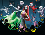 Ceaco - 5 in 1 Multipack - Disney - Tim Burton's The Nightmare Before Christmas - (2) 300 Piece, (2) 500 Piece, (1) 750 Piece Jigsaw Puzzles Ceaco