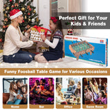 Giantex 27" Foosball Table, Easily Assemble Wooden Soccer Game Table Top w/Footballs, Indoor Table Soccer Set for Arcades, Game Room, Bars, Parties, Family Night Giantex