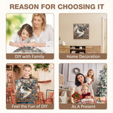 MEIYUDA Cat Diamond Painting Kits for Adults, 5D Flower Cat Special Shape Diamond Art Kits for Adult Beginners, DIY Diamond Art Crystal Rhinestones for Home Walls Decor 12x12inch MEIYUDA