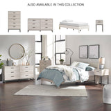 Signature Design by Ashley Socalle Casual Farmhouse Platform Bed Frame, Twin, Natural Beige Signature Design by Ashley