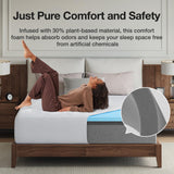 Novilla 14 inch Twin Memory Foam Mattress, Gel Memory Foam Mattress for Cooling Night Sleep & Pressure Relief, CertiPUR-US Certified Novilla