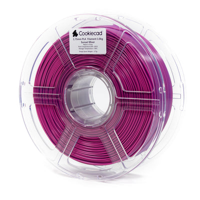 Cookiecad PLA Filament 1.75mm 1kg Dual Color Multicolor 3D Printer Filament - Sunset Mixer PLA