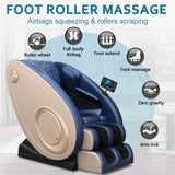 Massage Chair Blue-Tooth Connection and Speaker, Recliner with Zero Gravity with Full Body Air Pressure, Easy to Use at Home and in The Office BILITOK