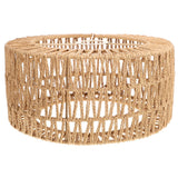 BESTOYARD Rattan Lamp Shade E27 Wicker Woven Pendant Lampshade Chandelier Light Cover Wall Lamp Bulb Cage Guard Rustic Hanging Light Fixture Spider Fitter 30x15cm BESTOYARD