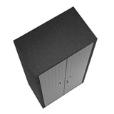 Manhattan Comfort Fortress Standing Cabinet Storage, Black/Gray Manhattan Comfort