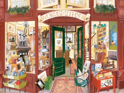 Ravensburger Wordsmith's Bookshop 1500 Piece Jigsaw Puzzle for Adults - 12000728 - Handcrafted Tooling, Made in Germany, Every Piece Fits Together Perfectly