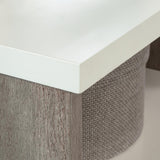 Sauder Craft Pro Series Open Storage Cabinet, L: 32.05" x W: 17.68" x H: 30.0", Mystic Oak Sauder