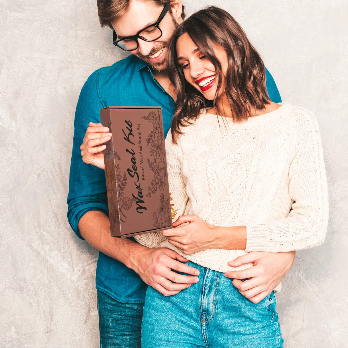 iTERYOU Wax Seal Kit - 624Pc Stamp Kit with 24 Colors, Spoon, 10 Tea Candles, Warmer, Pen Iteryou