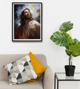 SKRYUIE Paint by Numbers Kit for Adults Beginner Jesus, Acrylic Christ Oil Painting by Numbers Kits with PaintBrushes Paintwork Art Crafts Canvas for Home Decor 16x20 inch / 40x50 cm SKRYUIE