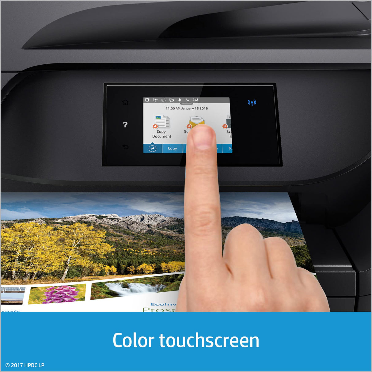 HP OfficeJet Pro 6978 All-in-One Wireless Color Printer, HP Instant Ink, Works with Alexa (T0F29A) HP