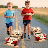 STEM Kits for Kids Ages 8-10, Remote Control Car Model Building Kit for Boys 8-12, Wooden 3D Puzzles 8-13, Wood Science Crafts Projects, STEM Toys Gifts for 8 9 10 11 12 13 14 Year Old Teen Boys Girls Yutin