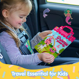 JOYIN Princess Dress-Up Reusable Sticker Book for Toddlers, 3D Sticker Books for Kids 3 4 5, Travel Essentials, Airplane Activity Toys, Crafts Gifts, Birthday Gifts JOYIN