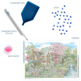 DIAMOND DOTZ Spring Sparkle Diamond Painting Kits for Adults - Diamond Art Kits a Relaxing Creative Craft Kit with Dotz Gems 35.4x24 DIAMOND DOTZ