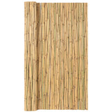 Mininfa Natural Rolled Bamboo Fence, Eco-Friendly Bamboo Fencing, 0.7 in D x 6 feet High x 8 feet Long, Bamboo screen for Garden, privacy Mininfa
