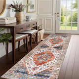 Aopota Hallway Runner Rug 2'x6' Washable Kitchen Runner Rug Vintage Runner Rugs for Hallways Non Slip Laundry Room Rug with Rubber Backing for Bath Room Bedroom Kitchen Laundry Room Aopota