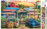 Buffalo Games - Eduard - Farm Sale - 500 Piece Jigsaw Puzzle for Adults -Challenging Puzzle Perfect for Game Nights - Finished Size is 21.25 x 15.00 Buffalo Games
