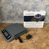 66LB 30kg Large Digital Kitchen Scale Food Scale for Baking Cooking Bread Meat Scales with Tare and Prep Counting LCD Display with Adapter, 6 Unit (Grey, 30kg) LNXDMWMS