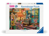 Ravensburger The Sewing Shed 1000 Piece Jigsaw Puzzle for Adults - 12000334 - Handcrafted Tooling, Made in Germany, Every Piece Fits Together Perfectly Ravensburger