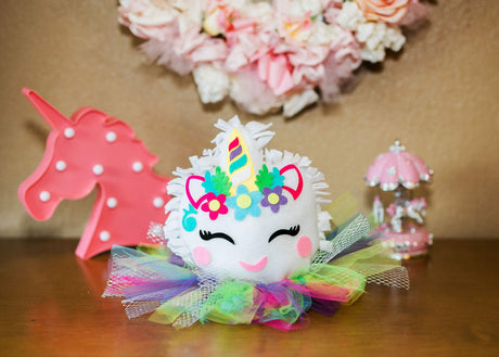 Ruckus Kids Unicorn Pillow Craft – DIY Cute Colorful Fleece Knot Pillow Kit – No-Sew Easy-to-Make Arts and Craft Kit for Kids– Unicorn Bedroom Decor Ruckus Kids
