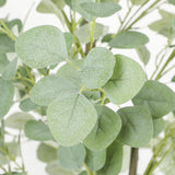 Fogein Artificial Eucalyptus Tree,6Ft Tall Fake Potted Tree Silk Faux Eucalyptus Tree with Plastic Nursery Pot, Artificial Plants for Home Office Indoor Decor Fogein