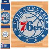 DIAMOND DOTZ NBA Philadelphia 76ersx Basketball Diamond Painting Kits for Adults - Diamond Art Kits a Relaxing Creative Craft Kit with Dotz Gems 12.6"x12.6" DIAMOND DOTZ
