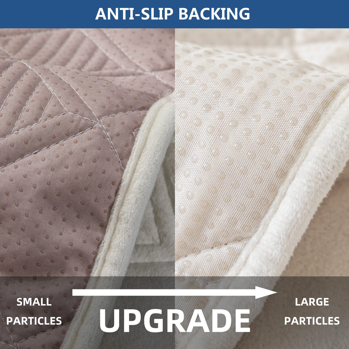 Eismodra Sectional Couch Covers,L Shape Sofa Slipcover Furniture Protector for Dogs Cats Pet Chaise Lounge 3 Cushion Couch Loveseat,White 36 x 36 inches (Only 1 Piece) Eismodra