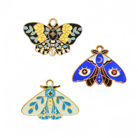 Butterfly (3 Pieces) Needle Minder Magnetic Needle Keeper for Cross Stitch Embroidery Sewing Needle and Pin Holders HENYANMHXH