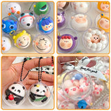 Air Dry Clay Kit,24 Colors Modeling Clay with 5 Sculpting Tools,4 Plastic Balls,Ball Chains and Tutorials,Foam Clay,Model Magic Clay - DIY Present for Boys & Girls NafuXiaJJia