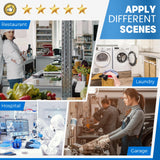 KUARBARR Stainless Steel Table for Prep & Work with 4 Caster Wheels with Adjustable Undershelf 24 x 30 NSF Metal Commercial Kitchen Worktable for Restaurant Home Outdoor KUARBARR