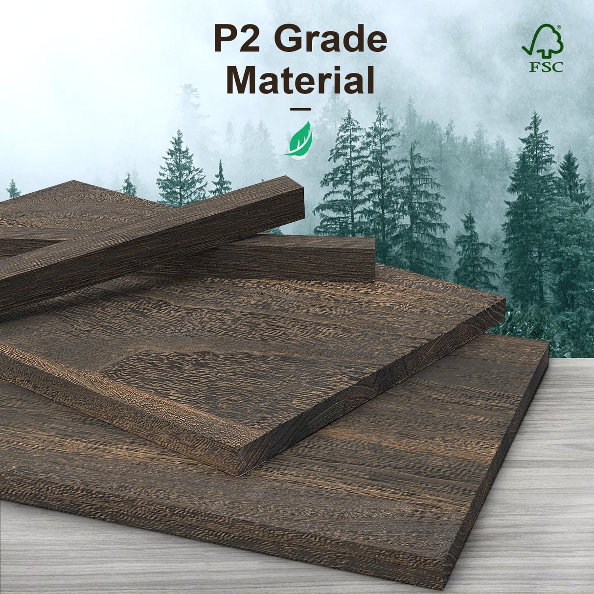 5-Shelf Wood Bookcase, 65 Inch Tall Bookshelf with Storage, Floor Standing Display Book Shelf (Rustic Brown) TVU