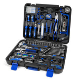 Prostormer 259-Piece Tool Kit, General Household Tool Set with Plastic Storage Toolbox, Portable Home/Auto Repair Tool Box with Essential Tools for Men and Women Prostormer