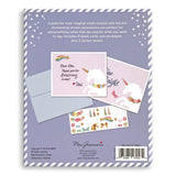 Mrs. Grossman's Design Your Own Sticker Notecards Card Making Kit - includes 8 Cards, Envelopes, and Classic Stickers - Create DIY Thank You, Birthday, Greeting Cards (Unicorn Wishes) Mrs.Grossmans