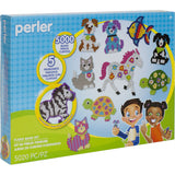 Perler Pet Parade Deluxe Fuse Bead Craft Activity Kit, 5020 pcs Perler