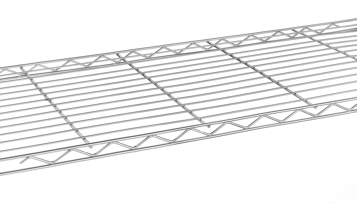 Whitmor Wire Shelving Unit, Metal Storage Shelves, Durable Heavy Duty Shelf, Easy Assembly for Pantry, Kitchen, Garage, Plant, 14" x 30" x 15" Whitmor