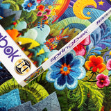 Springbok's Summer Adventure Quilt 1000 Piece Puzzle for Adults Features Imagery of an Amazing and Colorful Quilt Featuring a Summer Scene and The Tools Used to Create It. Springbok