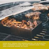 Fire & Flavor Premium All Natural Wood Chips for Smoker - Wood Chips for Smoking - Smoker Wood Chips - Smoker Accessories Gifts for Men and Women - Hickory - 2lbs Fire & Flavor