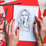 MARTCOLOR Drawing Sketching Pencils Set, 12 Pack Graphite Pencils(14B - 2H), Ideal for Drawing Art, Sketching, Shading, Artist Pencils for Beginners & Pro Artists MARTCOLOR