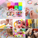 Plastic Lanyard String, Mckanti 12 Packs Plastic Lacing Cord Gimp String Kit for Keychain, Bracelets, Beading and Jewelry Making, DIY Craft Mckanti