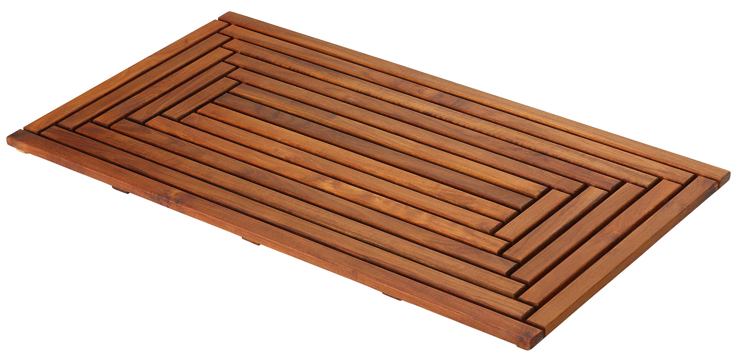 Giza Shower, Spa, Door Mat, Solid Teak Wood - Thumbnail 3