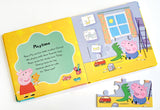 Peppa Pig My First Puzzle Book - Jigsaw Puzzles for kids, 10-page board book, 5 puzzles to enjoy Phidal