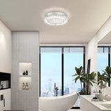 Ceiling Light, Crystal Ceiling Light Fixture Flush Mount Ceiling Light Crystal Light Fixture Ceiling Mount Modern Dimmable LED Ceiling Light for Bedroom Kitchen Bathroom Hallway Porch Office 11" DHK wot