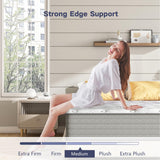 Queen Mattress,12 Inch Hybrid Queen Size Mattress in a Box with Gel Memory Foam,Individually Pocket Springs for Pressure Relief,Motion Isolation,Edge Support,Medium Firm,CertiPUR-US,60"*80"*12" 6V-Sermmoo