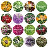 15g/Bag Dried Flowers,100% Natural Dried Flowers Herbs Kit for Soap Making, DIY Candle Making,Bath - Include Rose Petals,Lavender,Don't Forget Me,Lilium,Jasmine,Rosebudsand More(16 Bags) SACATR