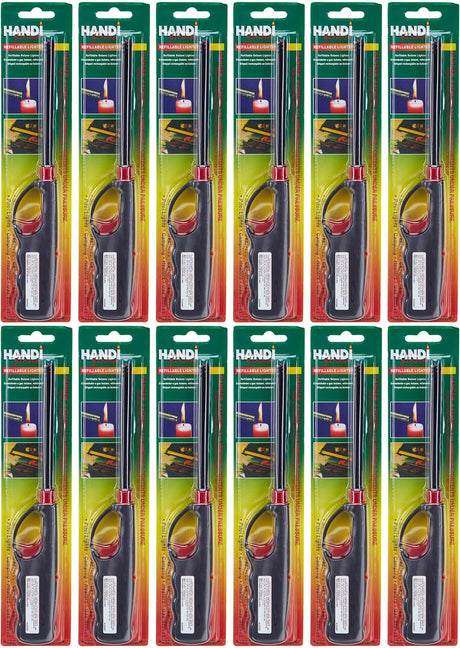 Handi Flame Brand Grill Lighters with Handi Flame Branded Packaging (12) Handi Flame