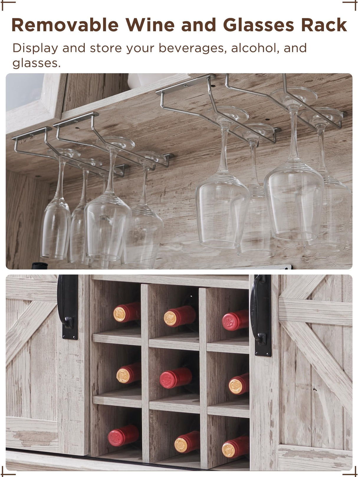 OKD Farmhouse Buffet with Hutch, OKD