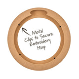 Bucilla, Embroidery Hoop Circle Frame, Fits 8" Embroidery Hoop Bucilla