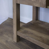 Walker Edison Tallulah Rustic 2 Door TV Stand for TVs up to 58 Inches, 52 Inch, Barnwood Walker Edison