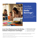 Epson EcoTank ET-2980 Wireless All-in-One Color Supertank Printer with up to 3 Years of Ink, Refillable Tanks, Perfect for Home, 15 PPM, 1.44" Color Screen, Auto 2-Sided Printing - White Epson