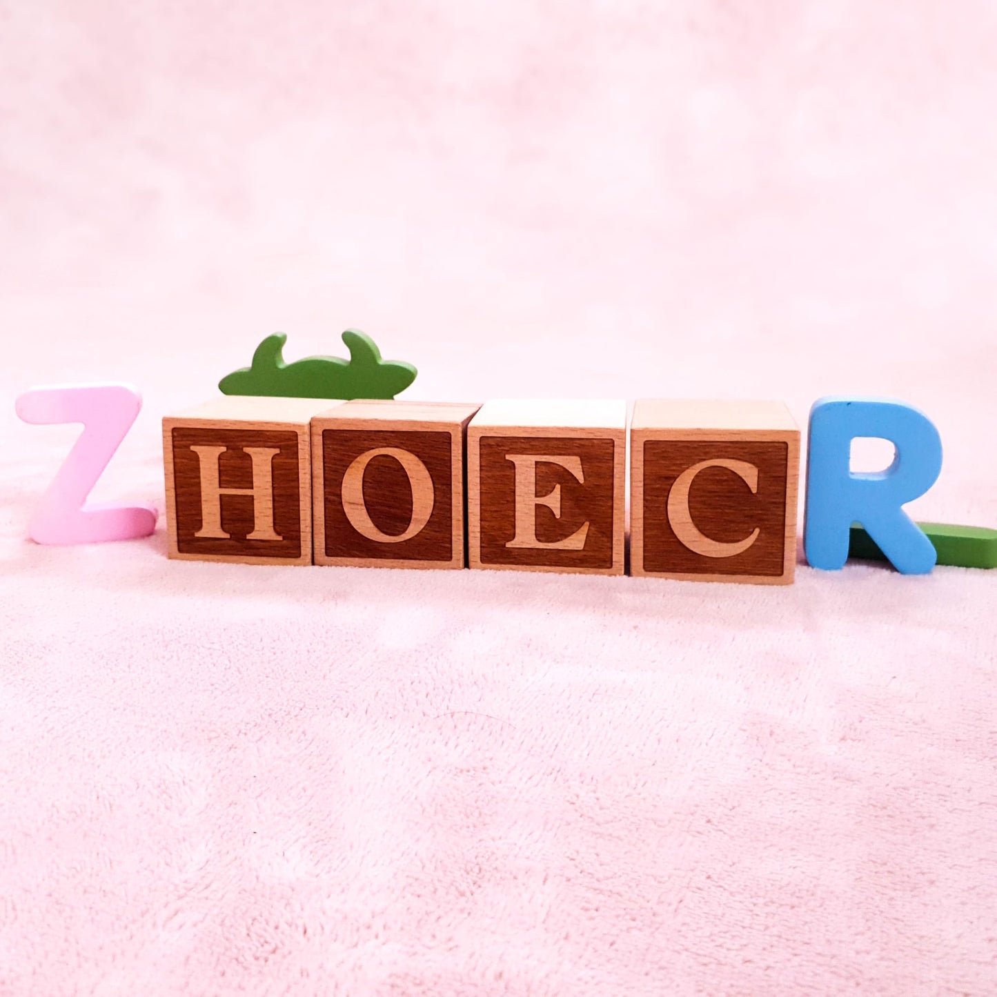 Personalized Baby Wooden Blocks | Personalized Baby Letter Wooden Blocks | Baby Photo Props | Custom Wood Blocks | Personalized Wood Blocks | Baby Gift | Nursery decor - WoodArtSupply