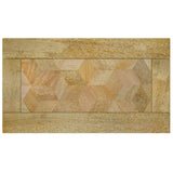 SIMPLIHOME Skyler SOLID MANGO WOOD and Metal Wide Rectangle Industrial C Side Table with Inlay Fully Assembled for The Living Room and Bedroom, 18 inch, Natural SIMPLIHOME